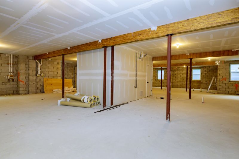 Basement Concrete Installation