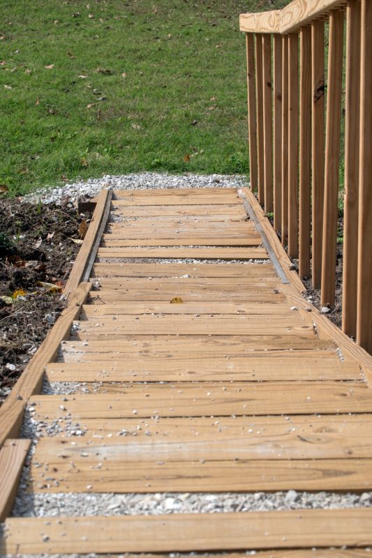 Entryway Steps Installation detail