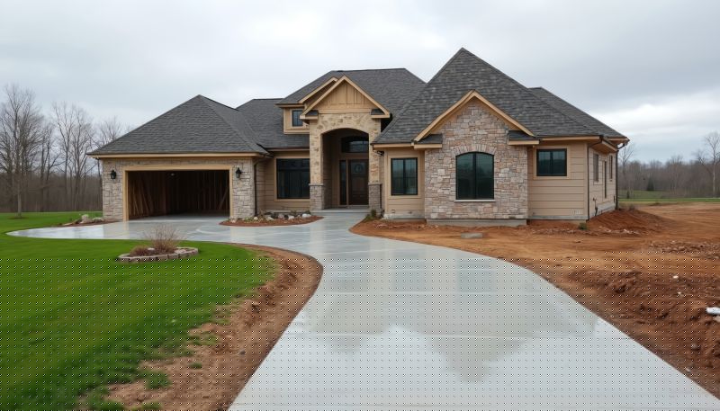 New Driveway Construction