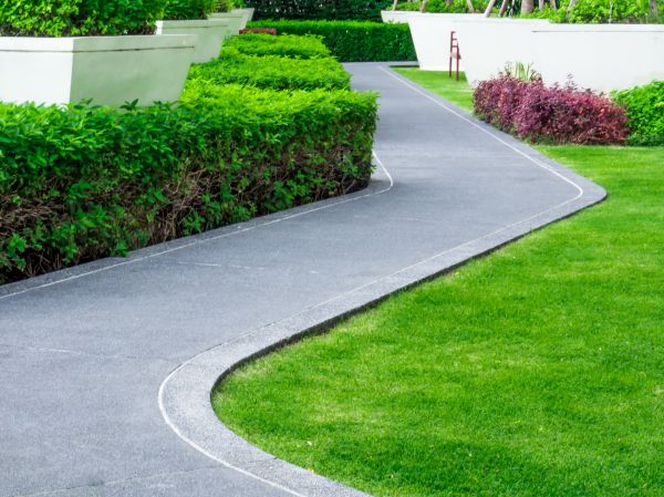 Walkway Curb Installation in Aurora