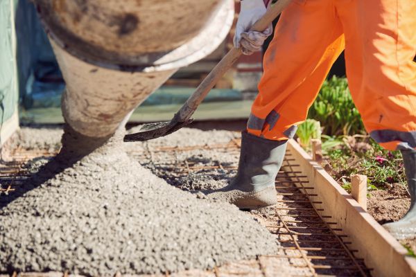 Poured Concrete Installation in Aurora