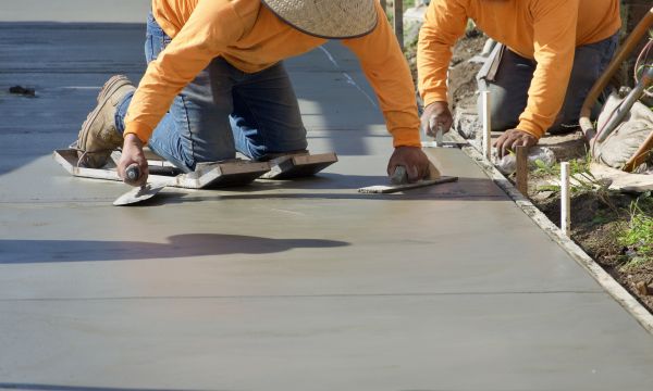 Cement Pad Construction in Aurora